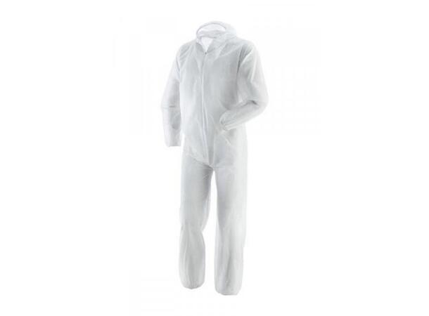 PP-U-01 COVERALL WHT M 