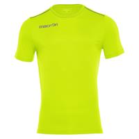 Rigel shirt shortsleeve NEON YEL 3XS Teknisk trenings t-skjorte - Unisex
