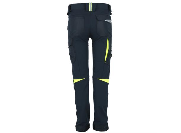 Bismuth Stretch Pant ZP No Pocket BLK 50 Klargjort for hengelommer 