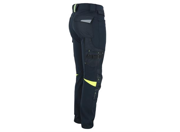 Bismuth Stretch Pant ZP No Pocket BLK 50 Klargjort for hengelommer 