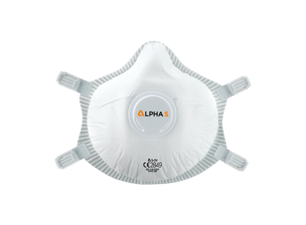 Skytec S-3V Respirator WHT Onesize Åndedrettsvern 