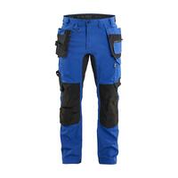 1750 Håndverksbukse m stretch K.blå C44 Lett og komfortabel håndverksbukse