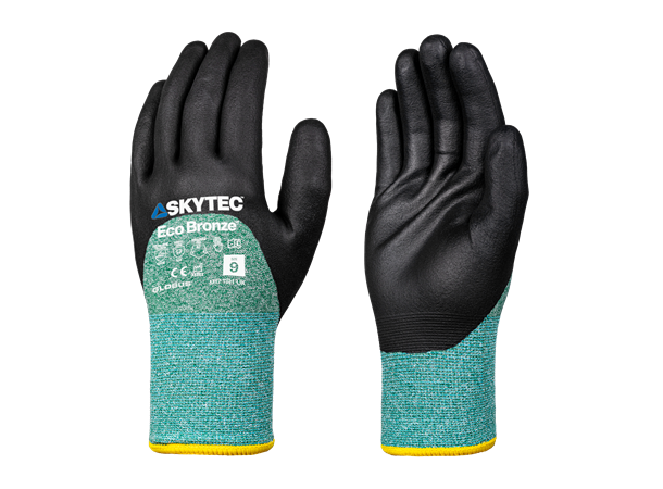 Monteringshanske Skytec Eco Bronze 8 Isolert hanske, resirkulert polyesterfor 