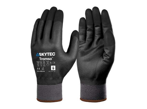 Skytec Tromso BLK 10 Isolert Nitrilhanske for Kaldt miljø 