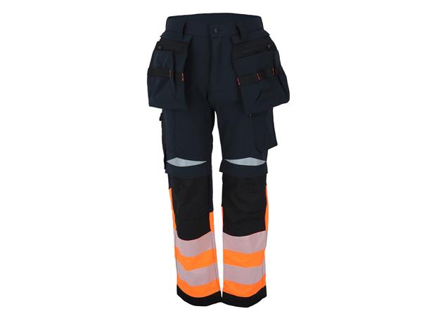 Bismuth Roofpant ZP - W.Pocket S.ORA 60 Funksjonell arbeidsbukse med synlighet 