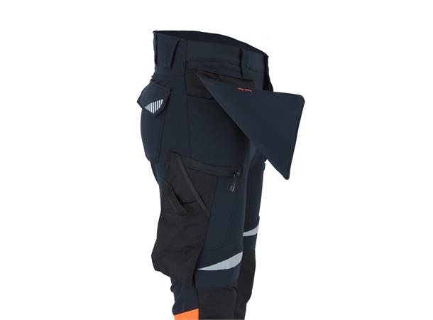Bismuth Roofpant ZP - W.Pocket S.ORA 60 Funksjonell arbeidsbukse med synlighet 