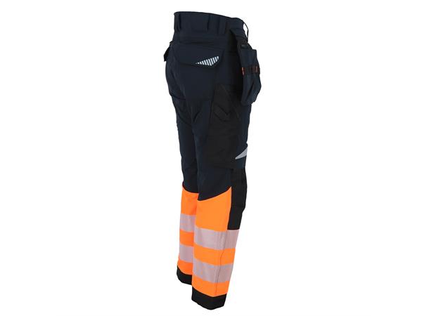 Bismuth Roofpant ZP - W.Pocket S.ORA 60 Funksjonell arbeidsbukse med synlighet 