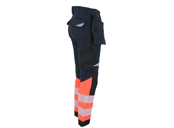 Bismuth Roofpant ZP - W.Pocket S.ORA 60 Funksjonell arbeidsbukse med synlighet 