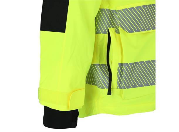 Polarjo eVent Hi-Vis Safety Yel XS Jakke med eVent membran- Unisex 