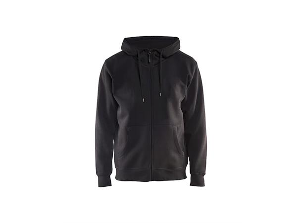 3366 Hettejakke Glidelås Grå XS Bomull 