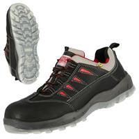 NITRAS SPORT STEP  BLK/RED 35 Vernesko S3 (Metallfri)