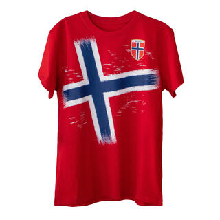 Norge T-skjorte Supporter t-skjorte