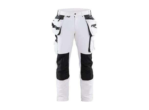 1079 Håndverksbukse Hvit C44 Malerbukse 