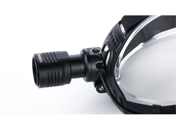 Carla 1000 Hodelykt Oppladbar hodelykt i aluminium 