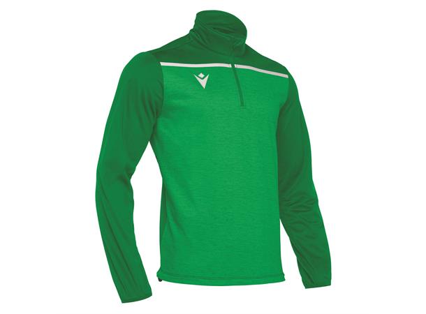 Rhine Training 1/4 Zip Top GRN/WHT S Treningsgenser med 1/4 zip 