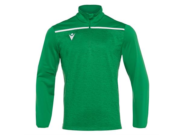 Rhine Training 1/4 Zip Top GRN/WHT S Treningsgenser med 1/4 zip 