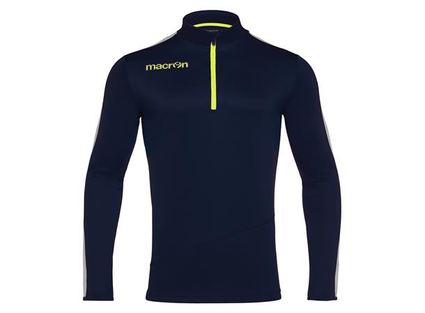 Talent  1/4 Zip Top NAV/GRY/NYEL M Teknisk treningsgenser  - Unisex 