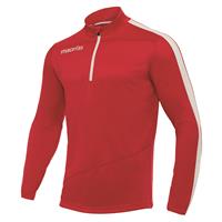 Talent Training 1/4 Zip Top RED/WHT 3XL Teknisk treningsgenser  - Unisex