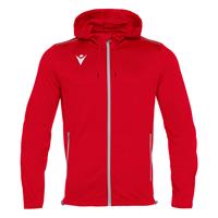 Freyr Hoody Full Zip Top RED M Overtrekksjakke - Unisex