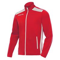 Nixi Full Zip Top RED/WHT L Overtrekksjakke