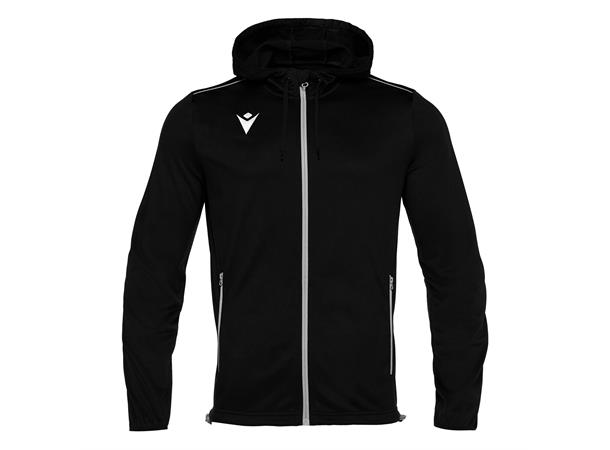 Freyr Hoody Full Zip Top BLK 4XS Overtrekksjakke - Unisex 
