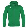 Freyr Hoody Full Zip Top GRN 4XS Overtrekksjakke